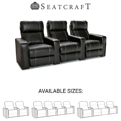 Seatcraft Dynasty Home Theater Seating Recliners Seat Chair Couch Living Room • $2999