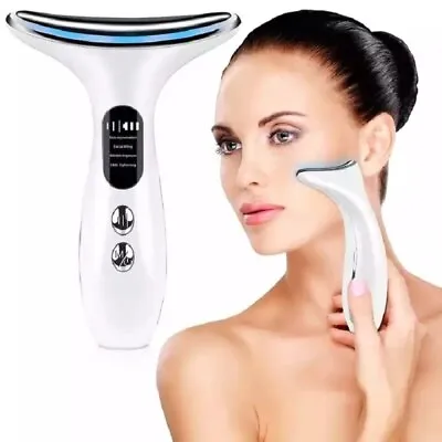 EMS Microcurrent Facial Skin Tightening Lifting Device Face Neck Beauty Machine • £14.95