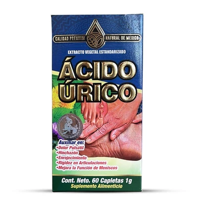 $20.99 • Buy Acido Urico / Uric Acid Supplement 60 Caplets 1g. By Natural De Mexico