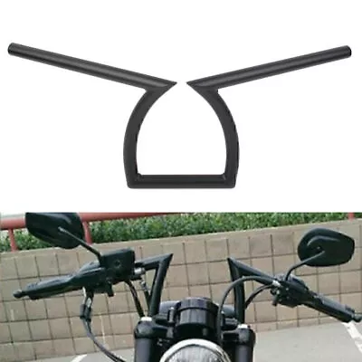 7/8  Motorcycle Handlebars Z Bar Drag Bars 1 Pc For Harley Honda Yamaha Suzuki • $82.95