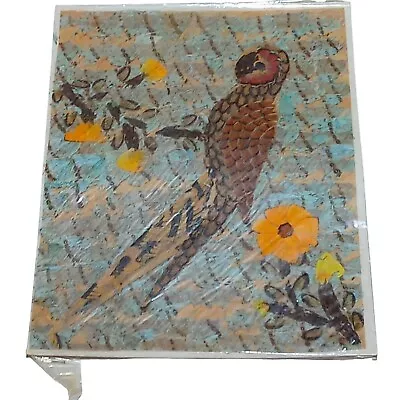 Butterfly Wing Folk Art Vintage Bird Collage Mosaic AS IS Taxidermy B12 • $39.99