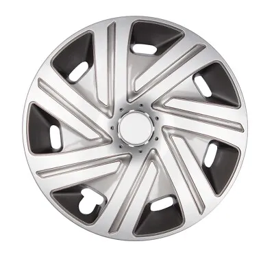 Hubcaps   Cyrkon   16 Inch #45 Silver/Grey 4x Premium Design Hub Caps • $162.27