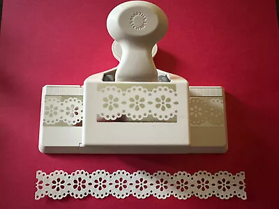 Martha Stewart DOILY LACE TRIM Deep Edge Border Punch • $14.99