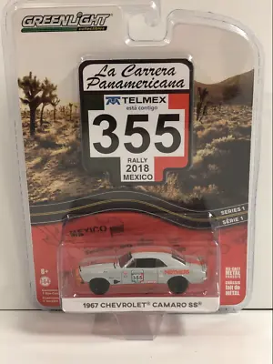 1967 Chevrolet Camaro SS La Carrera Panamericana 1:64 Scale 13240C • $27.67