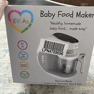 EVLA'S Baby Food Maker Healthy Homemade Baby Food In Minutes Steamer Blender • $45