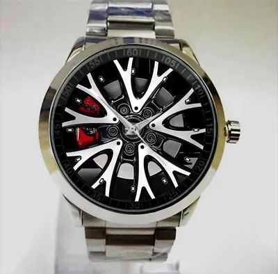 Hot Mini Cooper Paceman John Cooper Wheel Item Collection Sport Metal Watch • $24.99