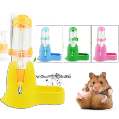 Hamster Water Bottle Small Animal Accessories Automatic Feeding Device FoodL-TQ • £3.90