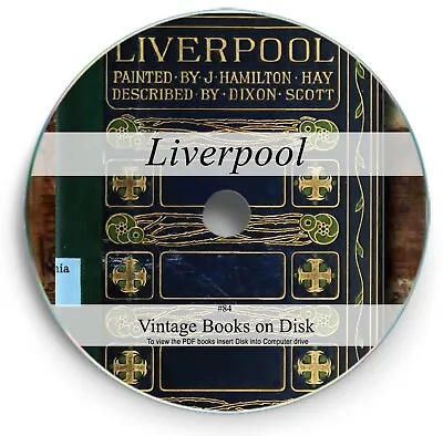 £4.60 • Buy Liverpool & Merseyside History Genealogy -145 Old Books On DVD People Places 84