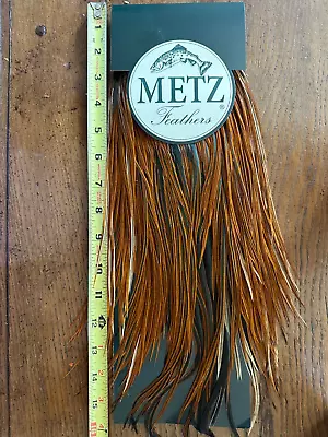 METZ ROOSTER #2 SADDLE  BROWN -- Fly Tying • $68.99