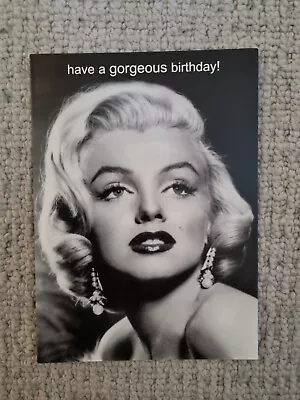 Marilyn Monroe Black & White Funny Birthday Greetings Card  • £1.99