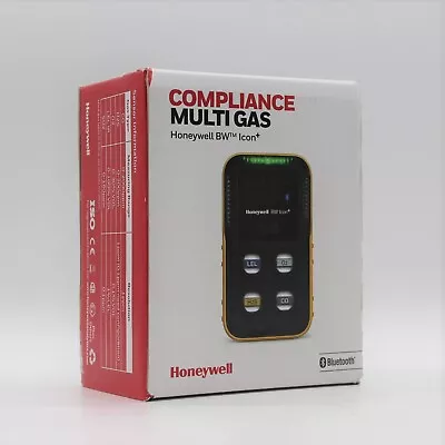 Compliance Multi Gas Honeywell BW Icon+ Portable 4 Gas Detector Bluetooth NEW • $342.98