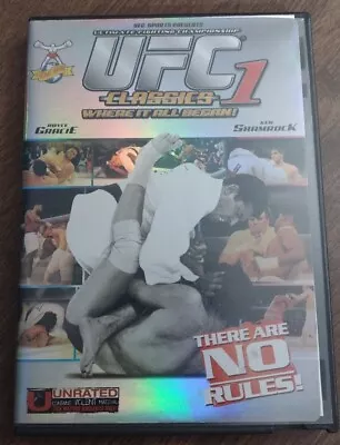 UFC Classics 1: The Beginning (DVD 2006) • $4