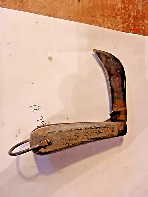 9Y- Vintage Linesman M KLEIN Hawkbill Folding Knife- Wire Stripping • $7.22