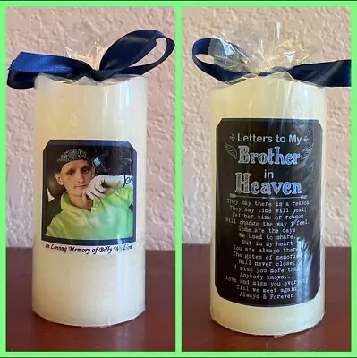 Memorial Flameless Battery Operated Candle With Timer • $35