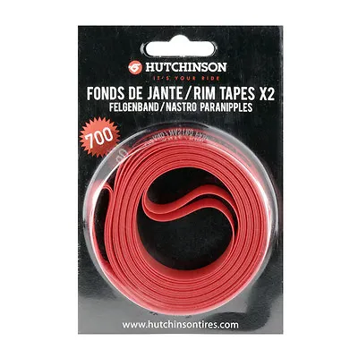 Hutchinson 700 X 20 Road Bike Rim Tapes X 2 | Fixie Bicycle Wheel Strips • $13.49