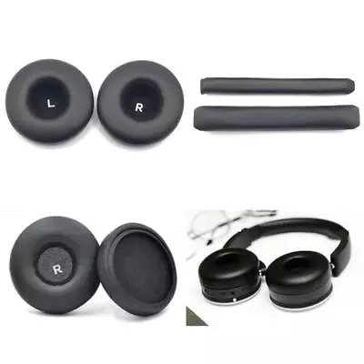 Foam Ear Pads Cover For Y50 Y55 Y50BT Headphones Replacement Cushion • £5.20