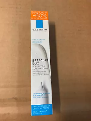 La Roche-Posay Effaclar Duo Dual Action Acne Treatment 1.35oz Exp:12/24 #0759 • $13.90