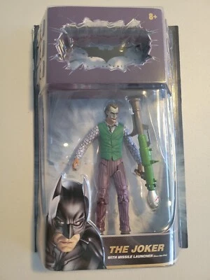 $29.99 • Buy Batman The Dark Knight Movie Masters Figure Joker With Missile Launcher
