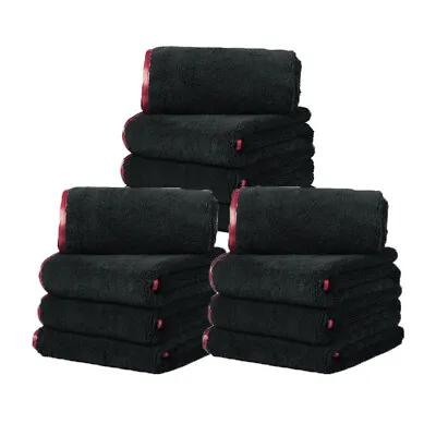 Microfiber Cleaning Cloth Towel Car Wash Detailing Towels Ultra Soft 16  X 24  • $12.99