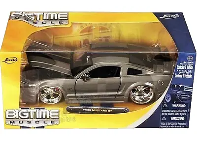 Rare Jada Big Time Muscle 2006 Ford Mustang Gt 1/24 Diecast Car 90659 • $5.50