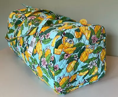 Vera Bradley XL Traveler Duffel Bag LEMON GROVE MSRP $149 ~ NWT • $66.94