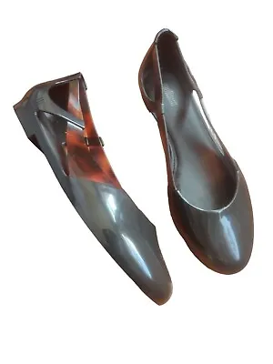 Melissa Women's Greta Flat Shoes Black Size 7 • $20