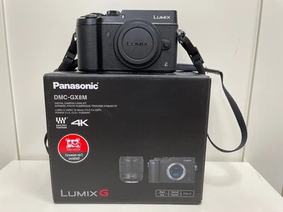 £275 • Buy PANASONIC Lumix DMC-GX8M Digital Camera 20mp 4K Touch Screen - Body Only.