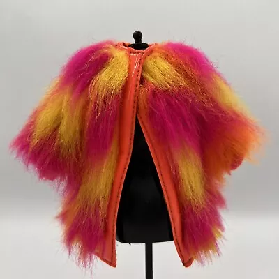 Barbie 1970 Francie Fashions #1766 Mod Vintage Wild Bunch Fur Coat Bright 60’s • $37.99