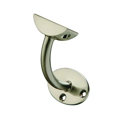 Fusion Mopstick Wall Handrail Bracket In Brushed Nickel By Richard Burbidge • £12.96