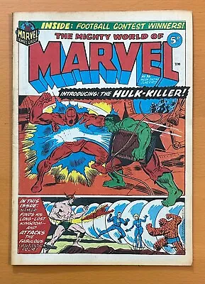 Mighty World Of Marvel #36 RARE MARVEL UK 1973. Stan Lee. VF Bronze Age Comic • $28.30