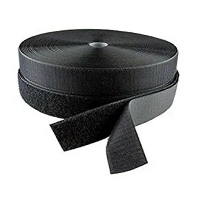 Velcro® Brand 1/2  Inch Wide Black Hook And Loop Set - SEW-ON Type - 3 YARDS • $12.95