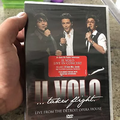 Il Volo .. Takes Flight: Live From The Detroit Opera House DVD (2012) NEW SEALED • $6.84