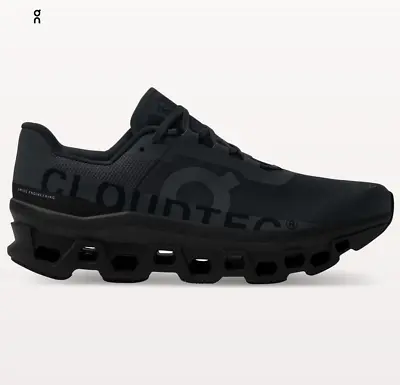 (Best Price) On CloudMonster Running Shoes All Black 100% Auth • $119.99