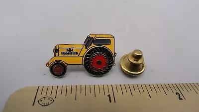 Vintage Yellow MM Minneapolis Moline UDLX Tractor Farming Hat Lapel Pin • $5.94