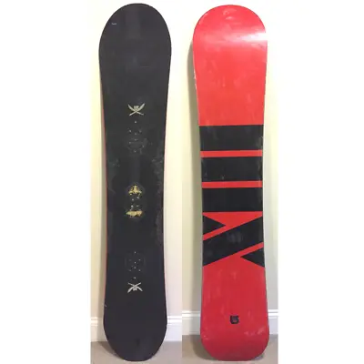 🚨FREE SHIPPING USA 48🚀 Burton DEUCE XIII 158cm WIDE Snowboard Gilded Design • $279