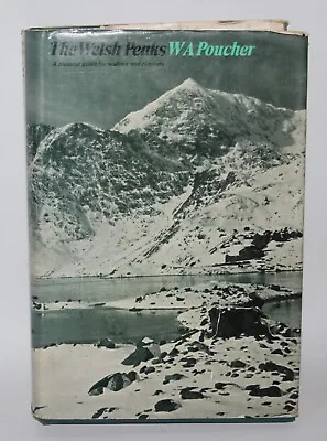 The Welsh Peaks A Pictorial Guide - W.A. Poucher - 1973 5th Edition • £5.99