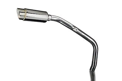 Honda CBR600RR Delkevic Slip On 8  Mini Stainless Round Muffler Exhaust 03 04 • $309.99