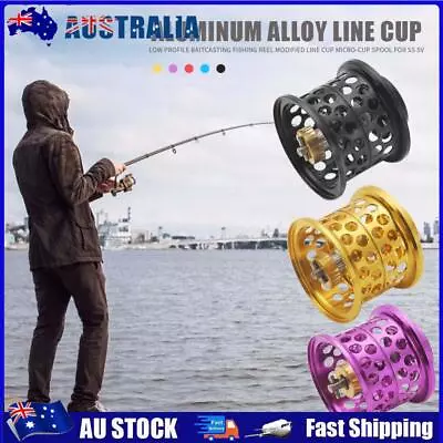 AU Aluminum Alloy Baitcasting Fishing Reel Modified Line Cup For DAIWA Steez/SS  • $20.89