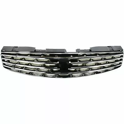 Fits 2003-2007 Infiniti G35 Grille Chrome Shell/ Black Insert Coupe 2-Door • $141.61