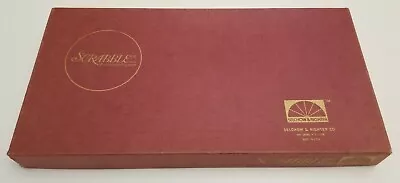 1948 Scrabble Vintage Crossword Game By Selchow & Richter Co Made In USA • $9.99