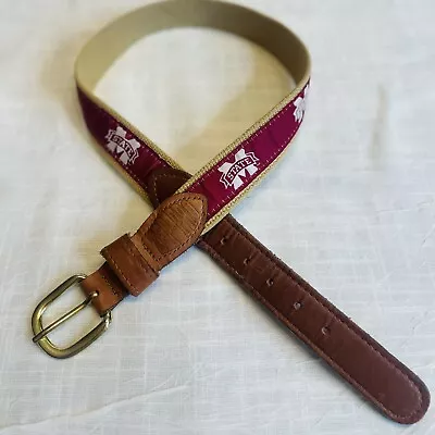 Mississippi State Logo - BOYS YOUTH - Belt By Zep Pro Size 26 Bulldogs Dawgs • $19.95