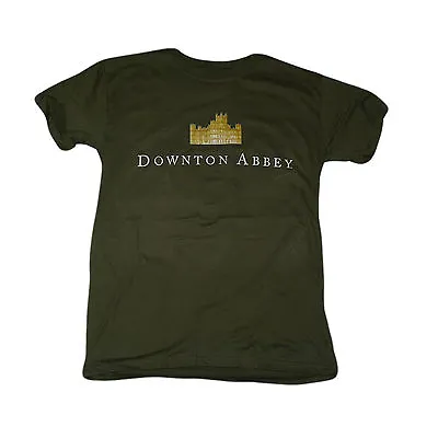 £11.95 • Buy Downton Abbey Green T-Shirt Popular Mansion British TV Unisex S - XL