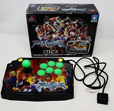 Playstation 2 Ps2 Hori Soul Calibur Fighting Stick Arcade Fightstick Boxed • £149.99
