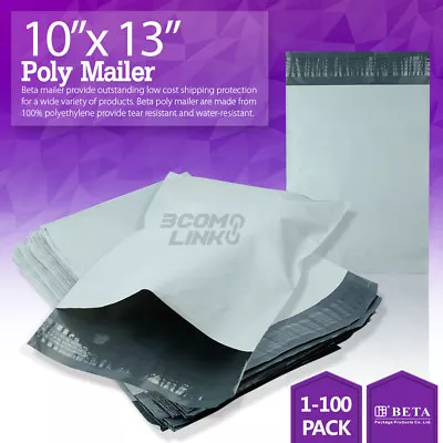 10 X13  Poly Mailer Shipping Mailing Packaging Envelope Self Sealing Bags Light • $5.24