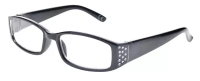 Trendy Ladies Diamante Reading Glasses Cheap +1.00 To +3.50  • £3.95