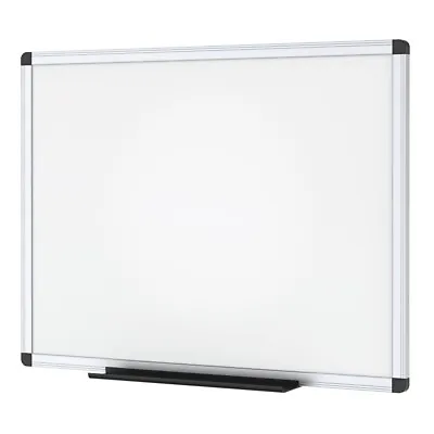 VIZ-PRO 24 X 18 In Dry Erase Board Magnetic Marker White Board Aluminium Frame • $28.40