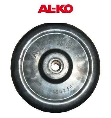 Alko Jockey Wheel 6  150mm Solid Rubber Wheel Only Caravan Motorhome Trailer • $31.99