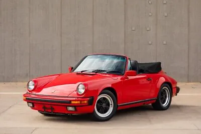 1986 Porsche 911 Carrera 2dr Convertible • $29085