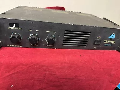 AB International Professional 8120A Mono Dual Bi-Amp Power Amplifier • $249.90