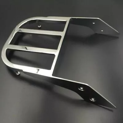 $61.95 • Buy Chrome Rear Sissy Bar Luggage Rack For 2000-2009 Yamaha V-Star 1100 Motorcycle